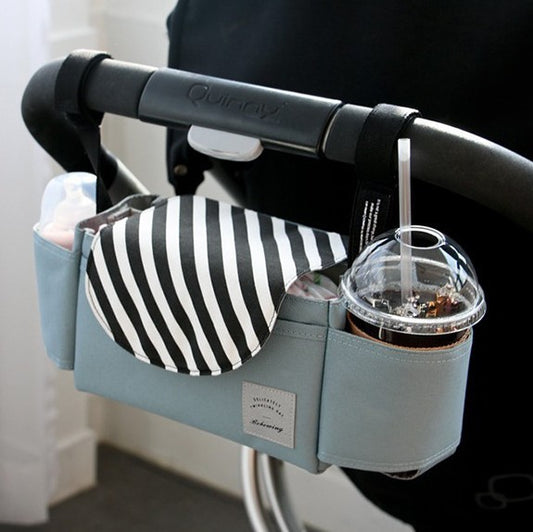 Multifunction Baby Stroller Bag Organizer with Cup Holder