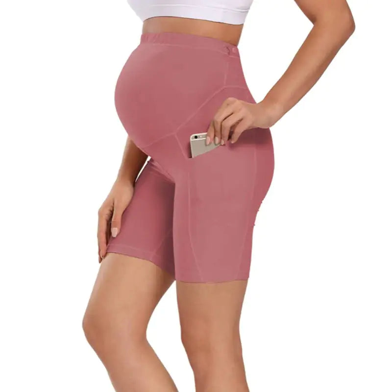 Mamafique Pocketed Maternity Shorts